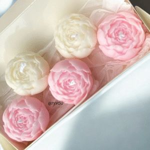 Dewdrop petals Flower Candles, starting at just Rs. 49/-