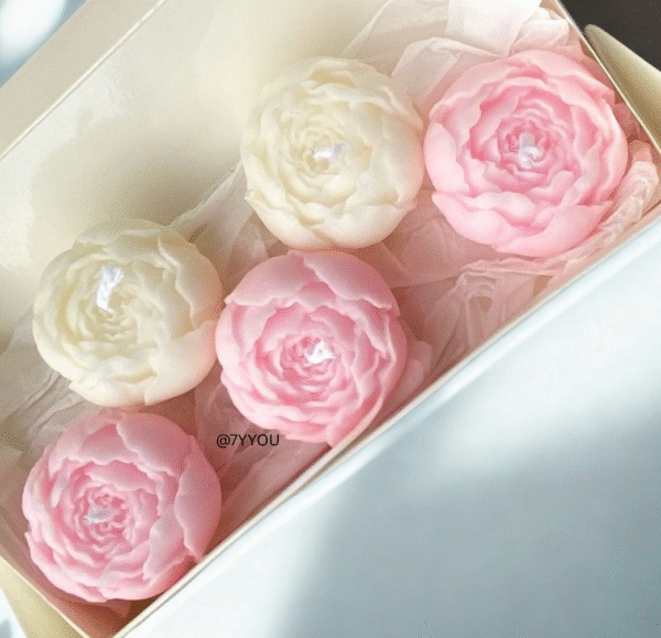 Dewdrop petals Flower Candles, starting at just Rs. 49/-