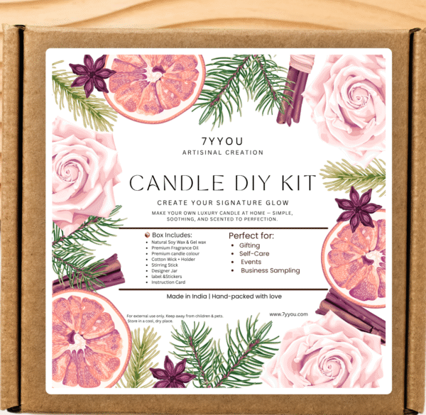 DIY Candle Making Kit – Complete Soy Wax Set with Jars, Fragrances, and Accessories - Image 2